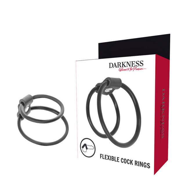 DARKNESS - STRENGTHENING DUO CENIS RINGS.
