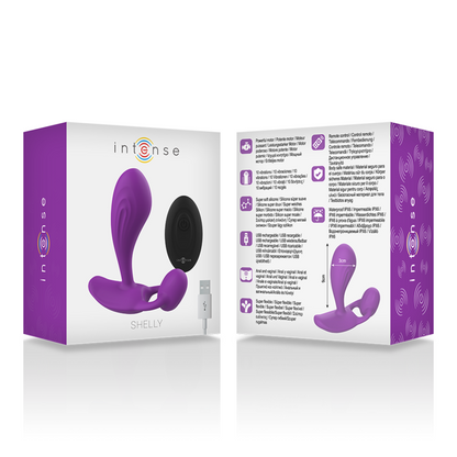 INTENSE - SHELLY PLUG ANAL - WITH REMOTE CONTROL
