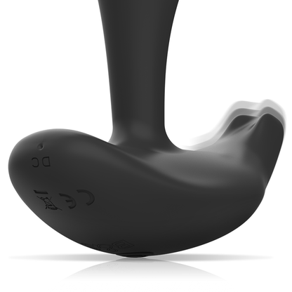 BLACK&SILVER - DWAYNE ANAL PLUG - FERNBEDIENUNG