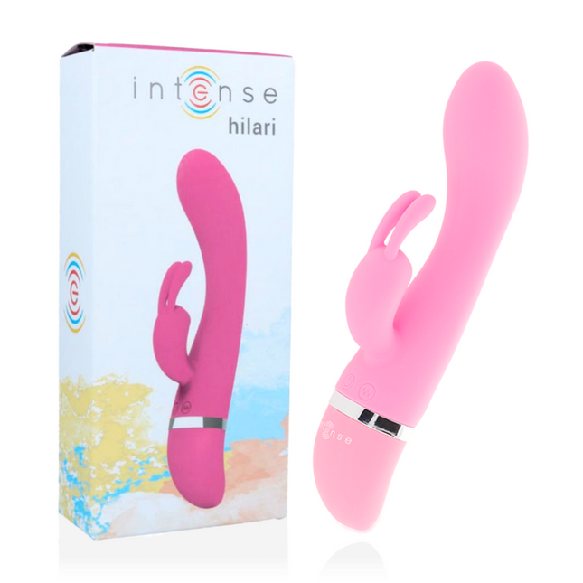 INTENSE - HILARI ROSA LUXE-VIBRATOR SILIKON