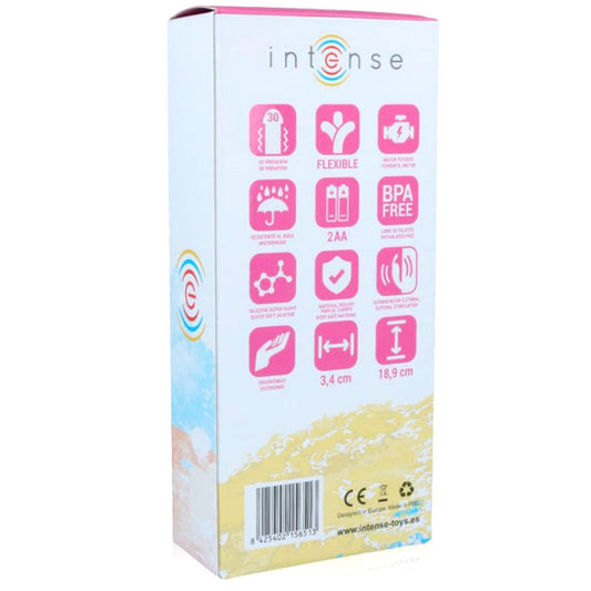 INTENSE - HILARI ROSA LUXE-VIBRATOR SILIKON