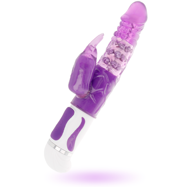 INTENSE - VIBRADOR ROTATORIO GUPPY PÚRPURA