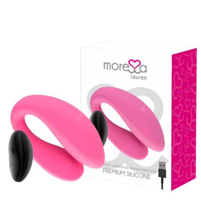MORESSA - LAUREN STIMULATOR WITH REMOTE CONTROL FOR COUPLES