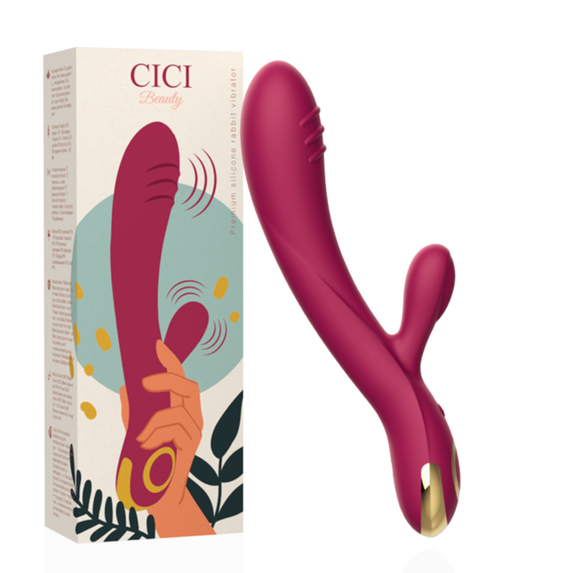 CICI BEAUTY - VIBRADOR DE CONEJO DE SILICONA PREMIUM