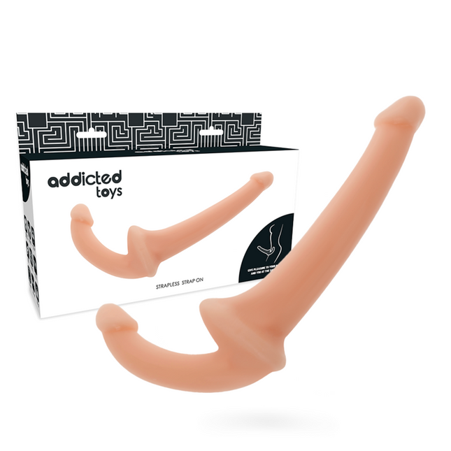JUGUETES ADICTO - DILDO CON ARN S SIN SOPORTE NATURAL