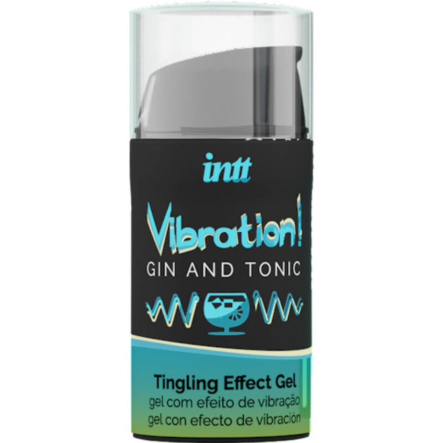 INTT - POWERFUL INTIMATE STIMULATING LIQUID VIBRATOR GEL GIN & TONIC 15 ml