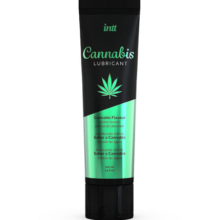 LUBRICANTES INTT - LUBRICANTE ÍNTIMO A BASE DE AGUA CON SABOR A CANNABIS