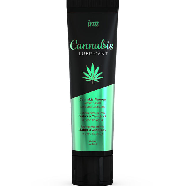LUBRICANTES INTT - LUBRICANTE ÍNTIMO A BASE DE AGUA CON SABOR A CANNABIS