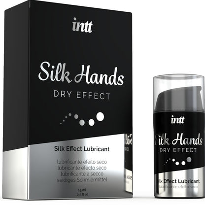 INTT LUBRICANTS - SILK HANDS LUBRICANT - CONCENTRATED SILICONE FORMULA 15 ML