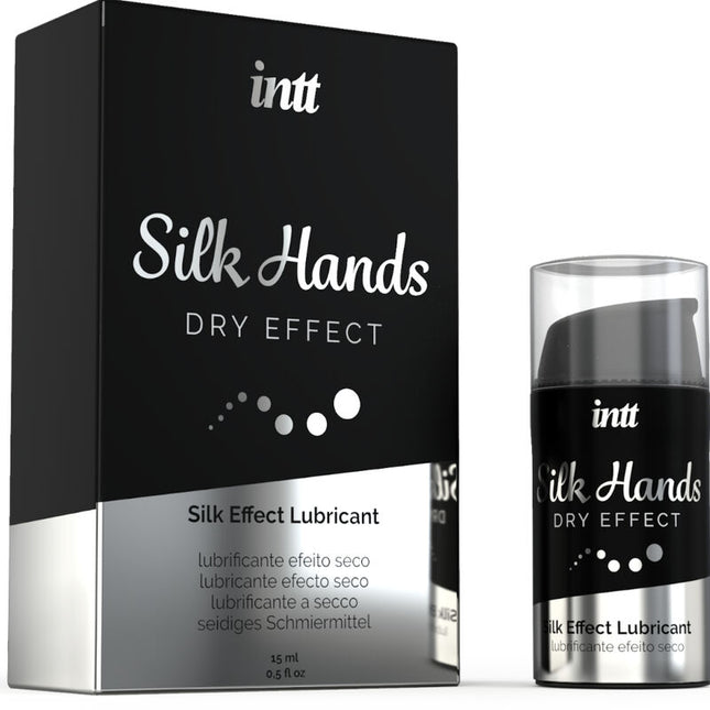 INTT LUBRICANTS - SILK HANDS SCHMIERMITTEL - KONZENTRIERTE SILIKONFORMEL 15 ML