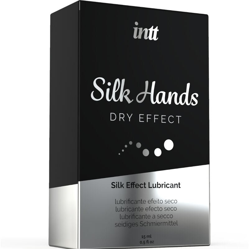 INTT LUBRICANTS - SILK HANDS LUBRICANT - CONCENTRATED SILICONE FORMULA 15 ML