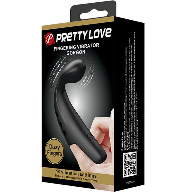 PRETTY LOVE - BLACK GORGON VIBRATOR FUCK