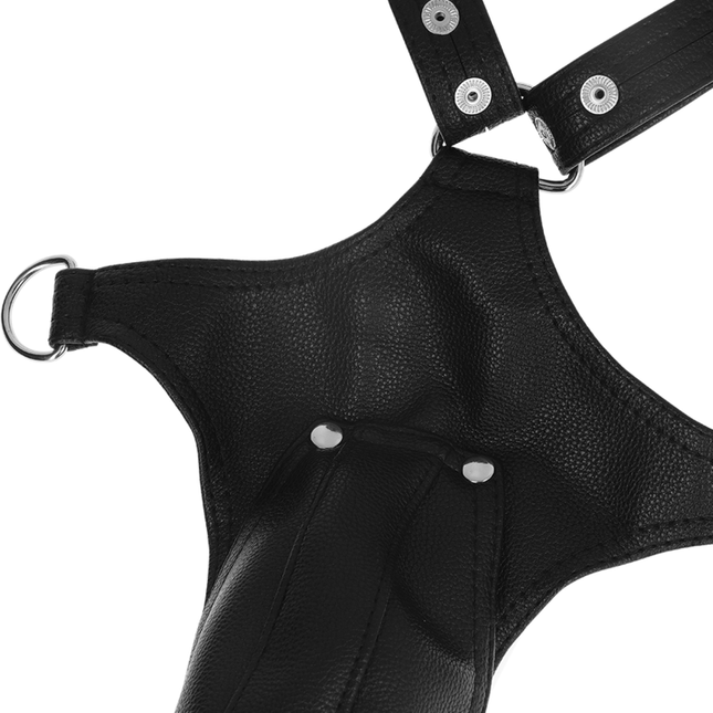 FETISH SUBMISSIVE ATTITUDE - JOCKSTRAP FOR MEN MADE OF ECO-LEATHER
