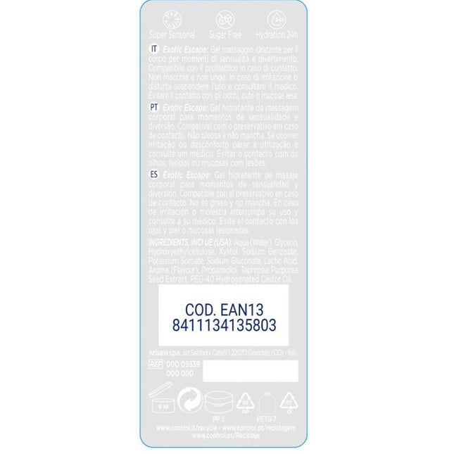 CONTROL - 2 EN 1 MASSAGE & VERGNÜGEN EXOTISCH 200 ML