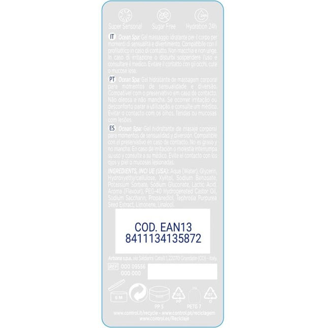 CONTROL - 2 EN 1 MASAJE Y PLACER MEDITERRÁNEO 200 ML