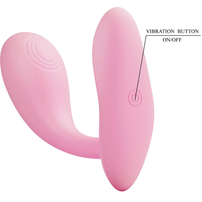 PRETTY LOVE - BAIRD G-SPOT 12 VIBRATIONEN ROSA APP