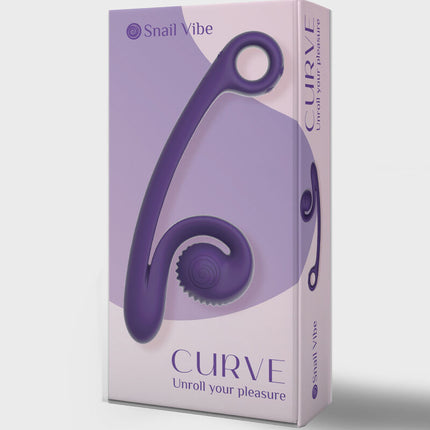 VIBRADOR CARACOL - VIBRADOR CURVO ROSA