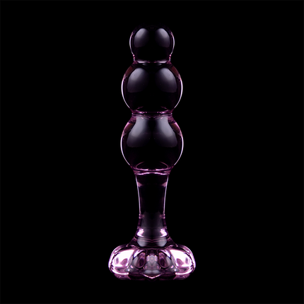 NEBULA SERIES BY IBIZA - MODELL 1 STECKER BOROSILIKATGLAS TRANSPARENT 10.5 CM -O- 3 CM