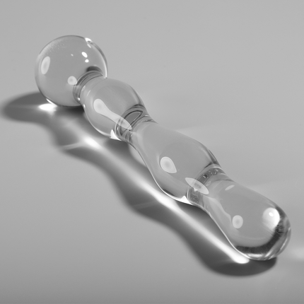 NEBULA SERIES BY IBIZA - MODELL 13 DILDO BOROSILIKATGLAS - 18 CM -O- 3.5 CM