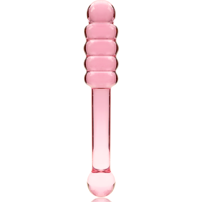 SERIE NEBULA DE IBIZA - MODELO 20 DILDO VIDRIO BOROSILICATO TRANSPARENTE 20,5 CM -O- 3 CM
