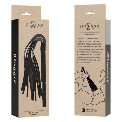 INTENSE - FETISH VEGANE LEDERPEITSCHE