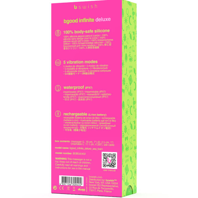 B SWISH - VIBRADOR BGOOD INFINITE DELUXE