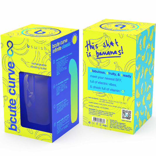 B SWISH - BCUTE CURVE INFINITE CLASSIC LIMITED EDITION  SILIKONVIBRATOR