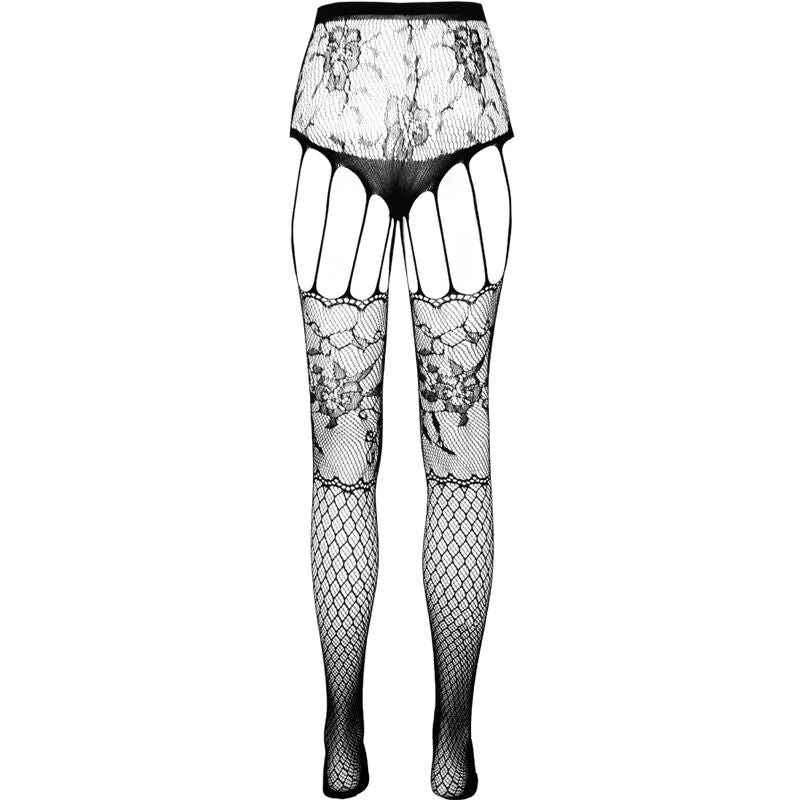 PASSION - ECO COLLECTION BODYSTOCKING ECO S004 SCHWARZ