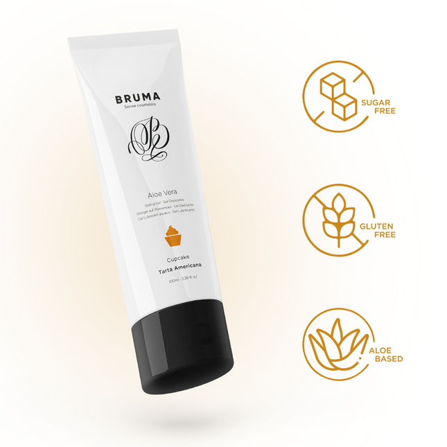 BRUMA - ALOE VERA LUBRICANT CUPCAKE FLAVOR 100 ML