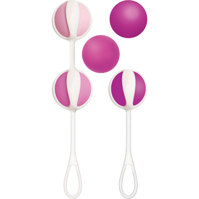 G-VIBE - SET 5 GEISHA BALLS 3 PINK