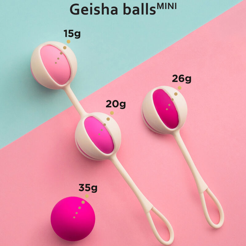 G-VIBE - SET 4 GEISHA-BÄLLE MINI LILA