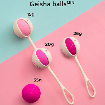 G-VIBE - SET 4 GEISHA-BÄLLE MINI LILA
