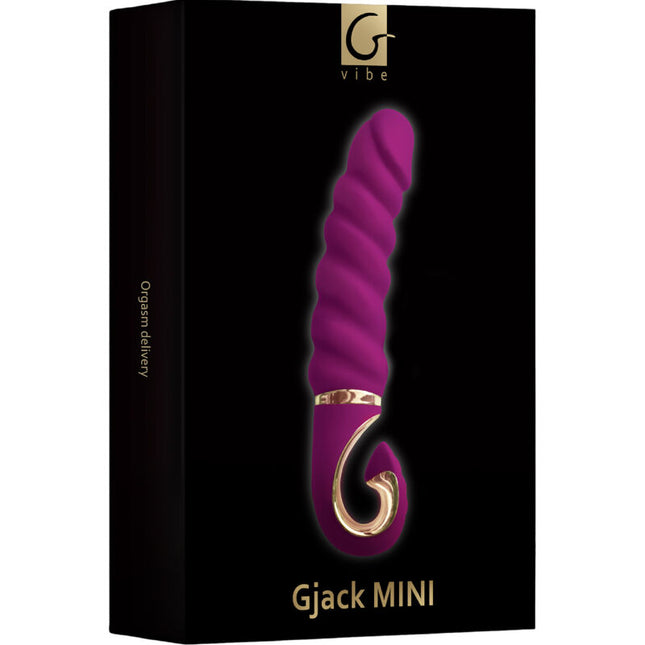 G-VIBE - GJACK MINI VIBRADOR MORADO DE SILICONA