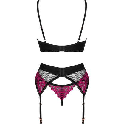 OBSESSIVE - ROSENTY-SET DREITEILIG XS/S
