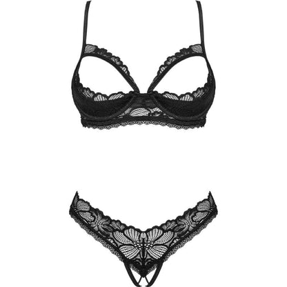 OBSESSIVE - SERAFIA-SET ZWEITEILIG KÖRPERLOS XS/S