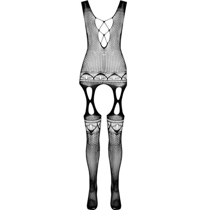 PASSION - SCHWARZER BODYSTOCKING, EINE GRÖSSE