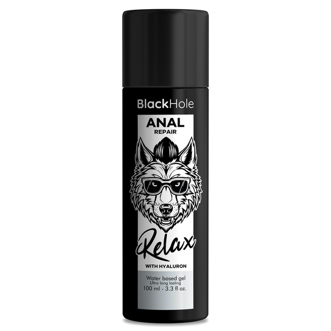 BLACK HOLE - ANAL REPAIR WATER-BASED RELAXATION WITH HYALURONIC ACID 100 ML