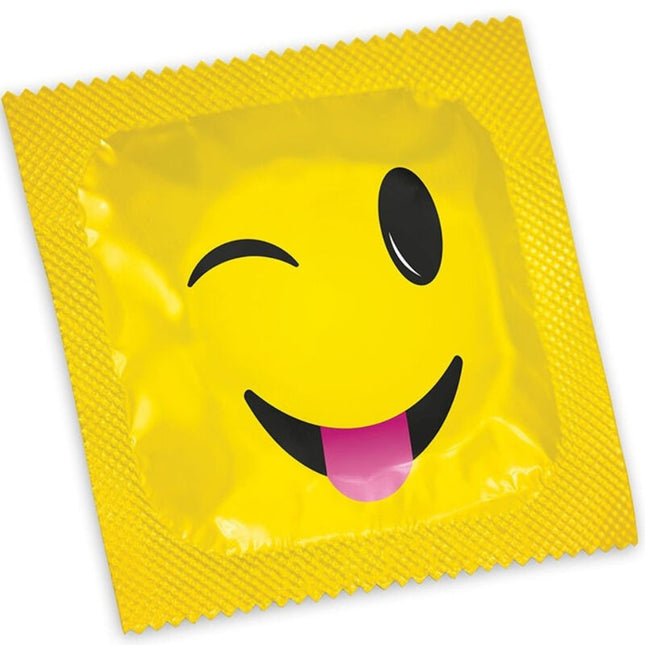PASANTE - CONDOMS SMILEY BAGS 144 UNITS