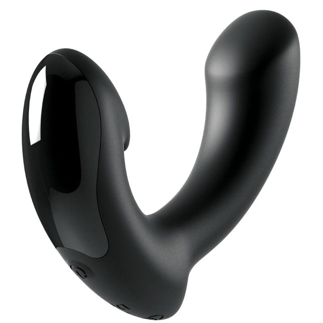 SIR RICHARDS - P-SPOT PROSTATE MASSAGER MADE OF BLACK SILICONE