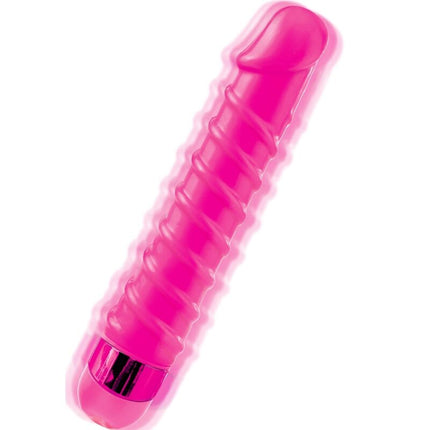 CLASSIX - MASAJEADOR VIBRADOR CANDY TWIRL 16,5 CM ROSA