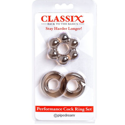 CLASSIX - SET AUS 2 GRAUEN PENISRINGEN