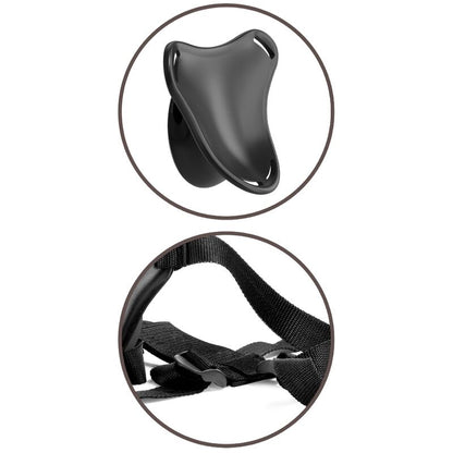 KING COCK - ELITE VERSTELLBARER GURT MIT DILDO 15.2 CM FÜR ANFÄNGER