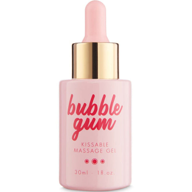 BIJOUX - SET DE JUEGO INDISCRETS BUBBLEGUM CON GEL DE ACEITE Y BRILLO DE LABIOS