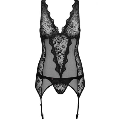 OBSESSIVE - EMPERITA CORSET &amp; THONG XXL