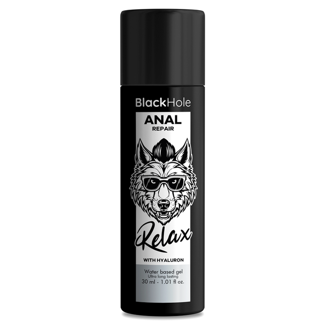 BLACK HOLE - ANAL REPAIR WATER-BASED RELAXATION WITH HYALURONIC ACID 30 ML