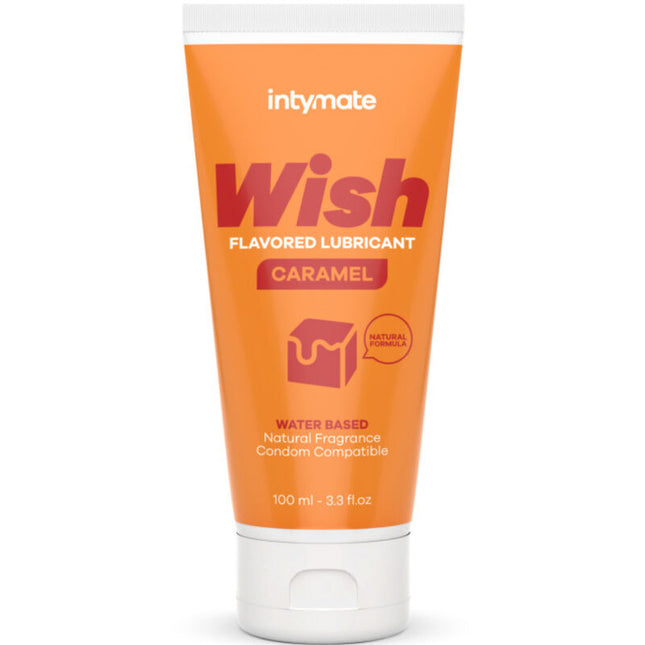 INTIMATELINE INTYMATE - WISH LUBRICANT WITH CARAMEL FLAVOR 100 ML