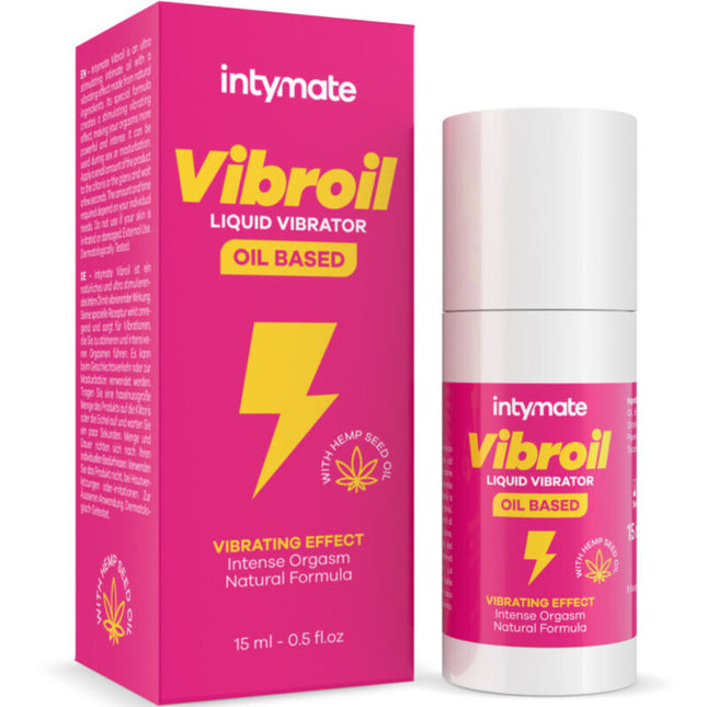 INTIMATELINE INTYMATE - VIBROIL INTIMATE OIL FOR YOUR VIBRATION EFFECT 15 ML