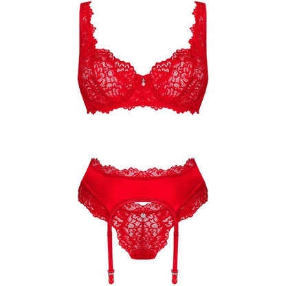OBSESSIVE - AMOR CHERRIS SET 3-TEILIG S/M