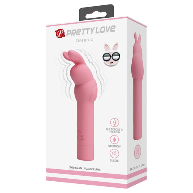 PRETTY LOVE - VIBRADOR GERARDO PINK RABBIT DE SILICONA
