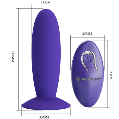 JUGENDPLUG ANALVIBRATOR - MIT FERNBEDIENUNG